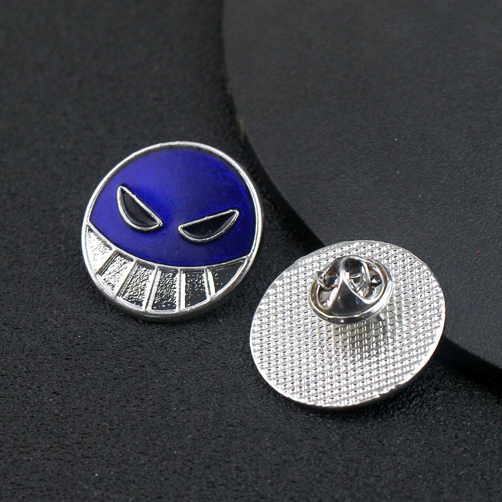 Anime One Piece Halskette Portgas D Ace Schlüsselanhänger Metallhalsketten Schmuck Kreative Rotierende Anhängerketten Choker Schlüsselanhänger