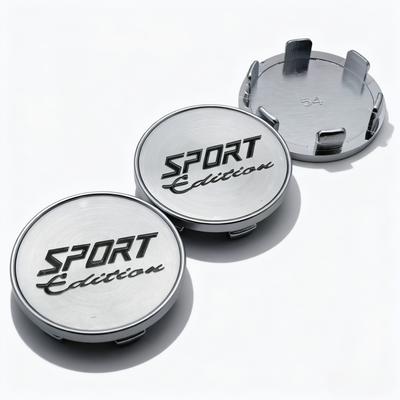 4pcs 54MM 49MM Car Wheel Center Caps With Sport Edition Logo Emblem Wheel Hubcaps Hub Center Dust Cover Replace Car Accessories