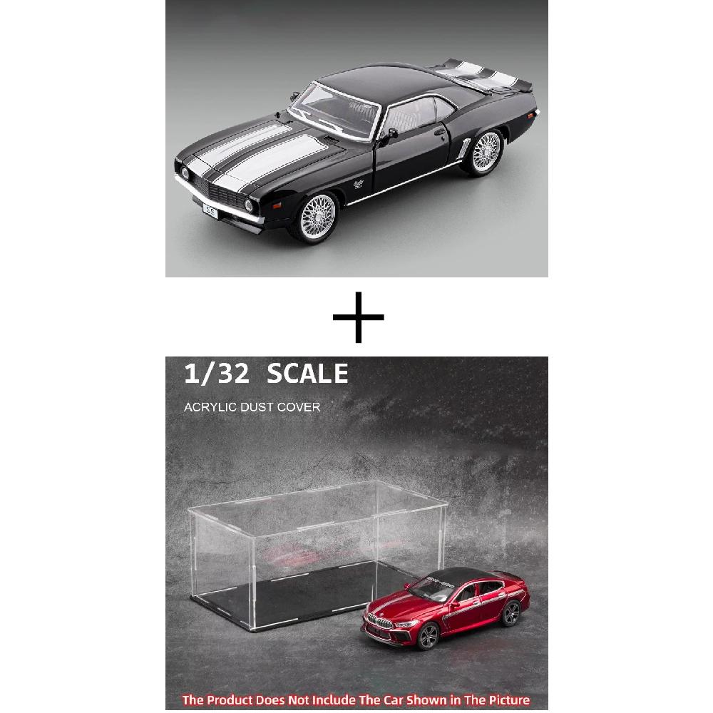 1:32 Camaro Ss Sportwagen Spielzeugmodell Sound Licht Rückzieher Stoßdämpfung Supercar Modelle Legierungskörper Fahrzeuge Heimdekoration