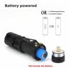 D2 5 Pack Penlight Lights Lantern Ultra Bright Flashlight Torch Waterproof Led Bulbs Adjustable Focus Hunting Cycling Climbing