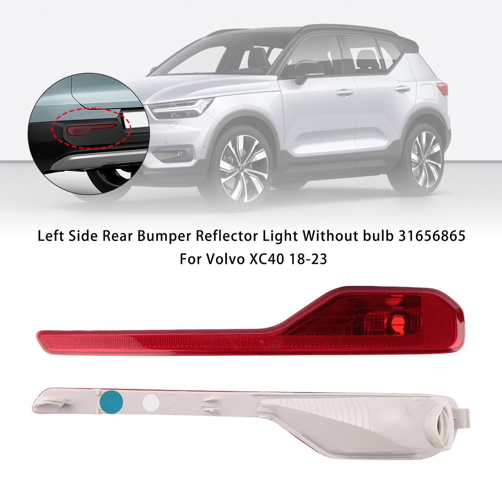 

Левый задний отражатель бампера без лампы 31656865 Для Volvo XC40 18-23