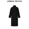 UR 2025 Winter Women's Double-breasted Wool Coat