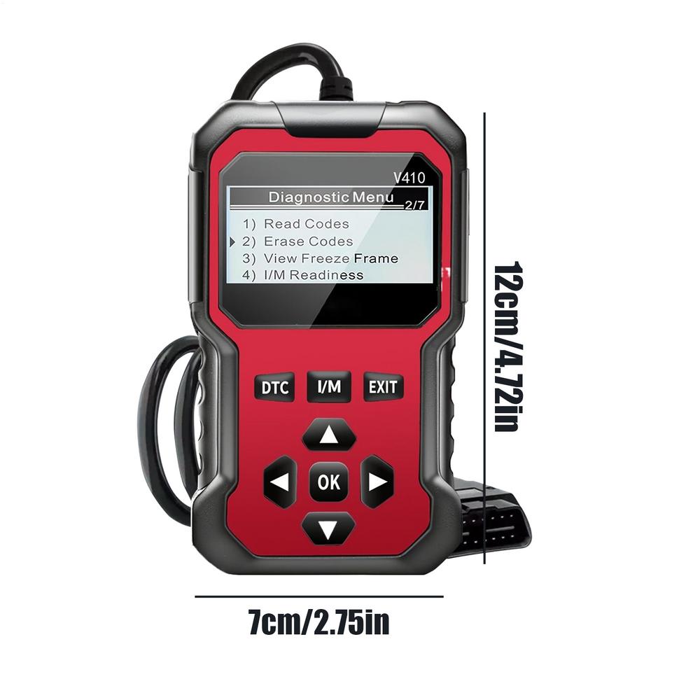 Car Obd2 Scanner Diagnostic Tool Car Diagnostic Scanner 12-language Vehicle Code Check Analyzer Vehicle Fault Detector