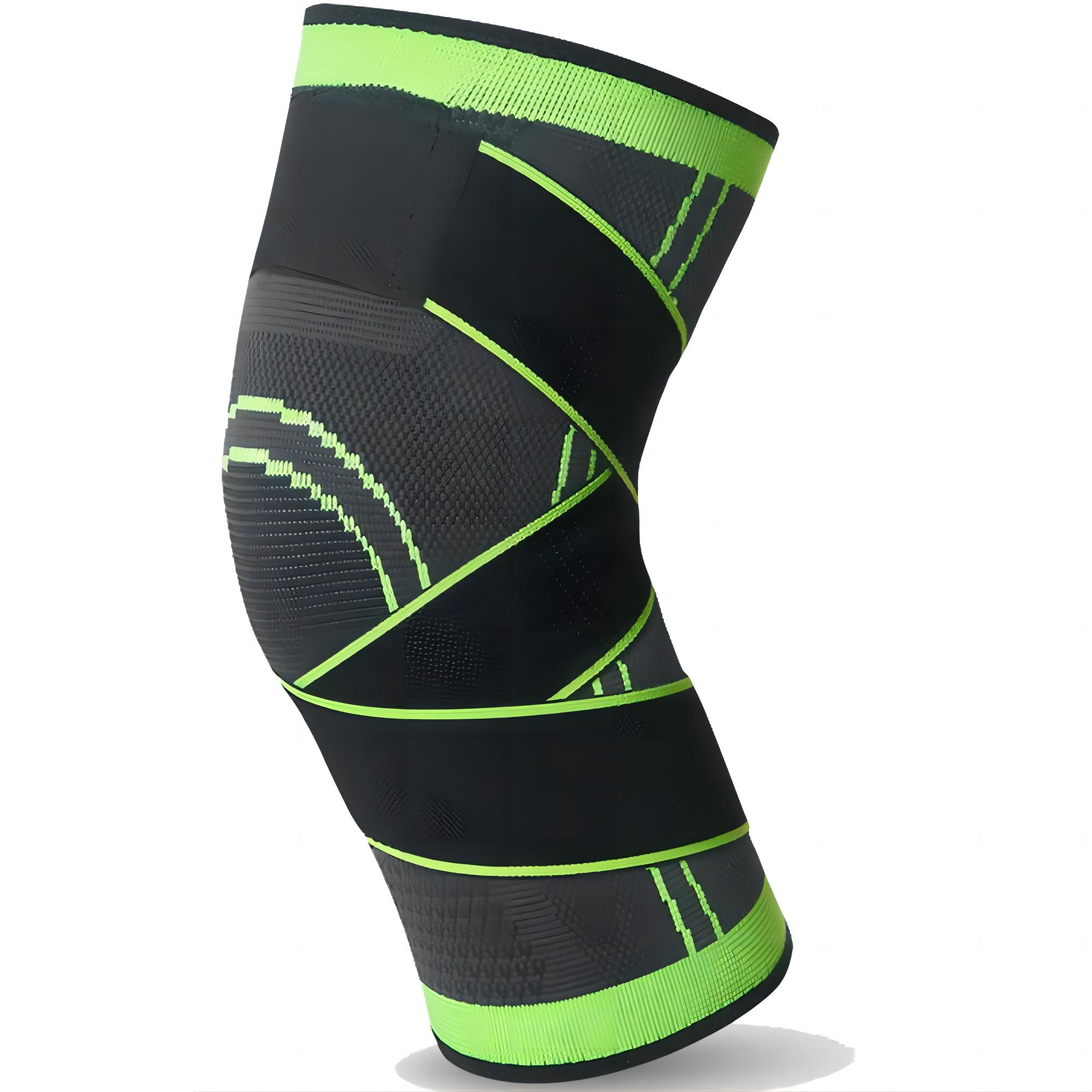 

1 шт. наколенник, эластичные наколенники, поддерживающие повязки, защитные наколенники для фитнеса, баскетбола, волейбола, спорта S(30-55kg) зелёный