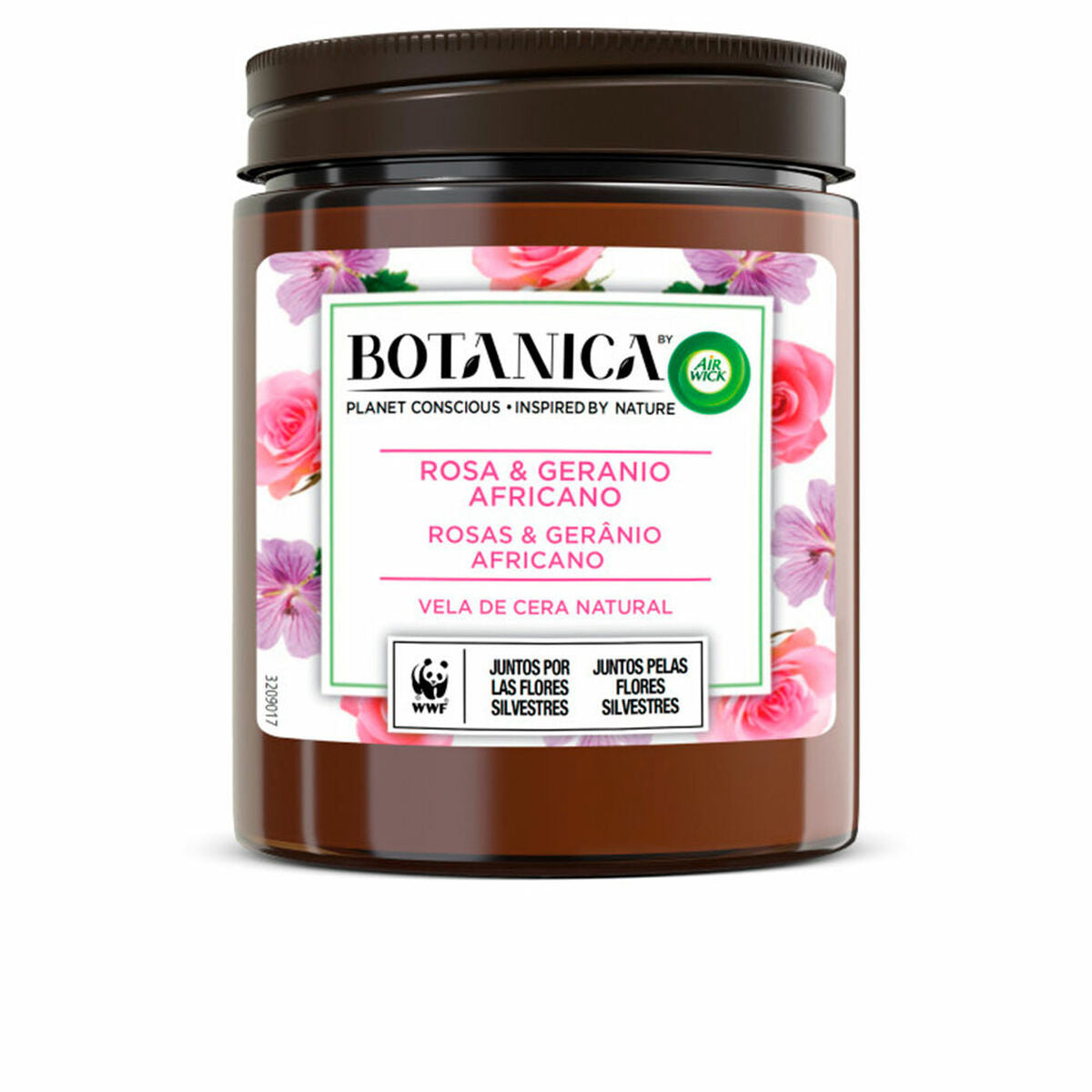 

Bougie Parfumée Air Wick Botanica Géranium Roses 205 g