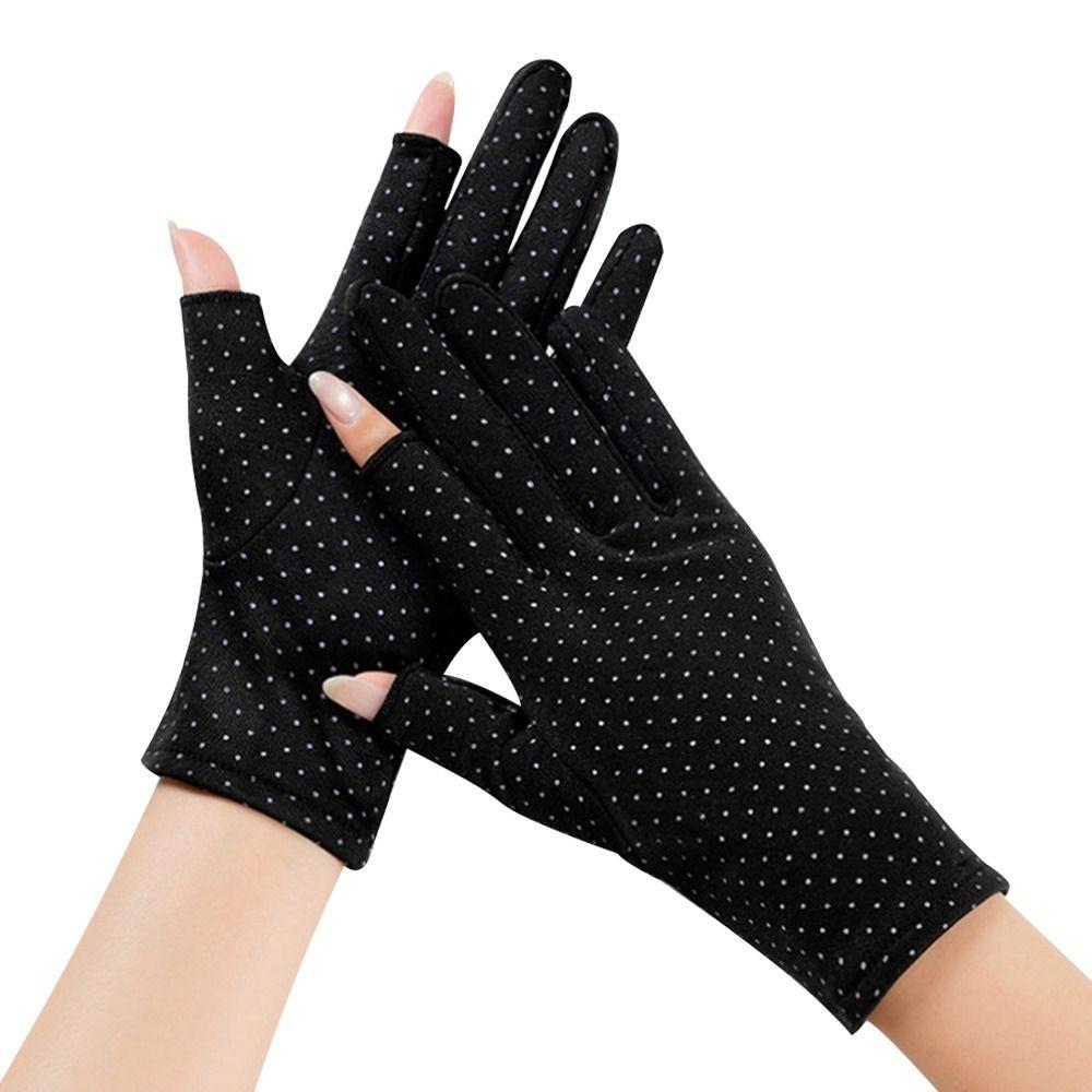 Lining Fleece Women's Winter Gloves Warm Driving Gloves Fashion Velvet  Mittens  Running