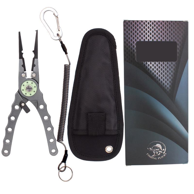 

8,3-дюймовые светящиеся плоскогубцы из вольфрамовой стали с фиксатором — алюминиевый сплав, боковые режущие кромки, верхнее кольцо и резка проволоки.