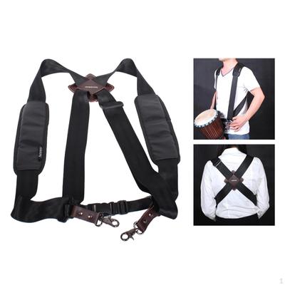 Adjustable Djembe Shoulder Strap with Thickening Pad,Percussion Accessories Strap,African Hand Drum