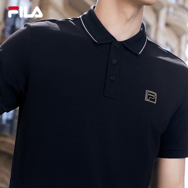 Fila Men's Short-Sleeve Breathable Polo Shirt