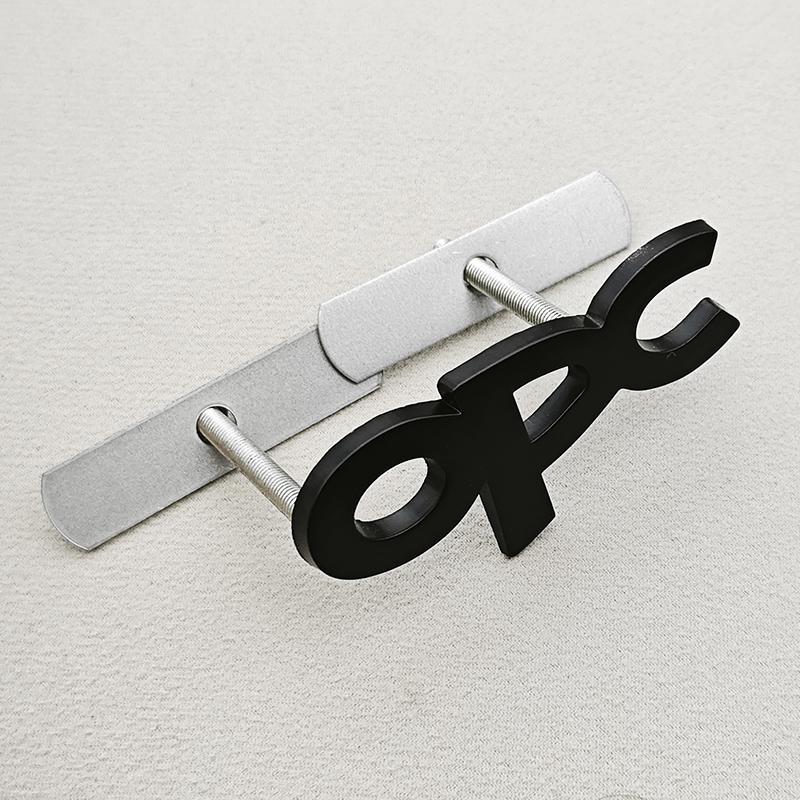 3D Metal OPC Line Logo Badge Front Grill Emblem Trunk Car Sticker For Opel Astra G H J K F Corsa D Zafira B Insignia Mokka Regal