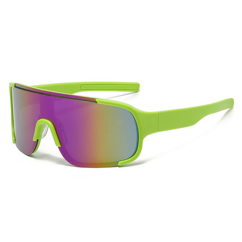 4743 New Sunglasses Outdoor Cycling Glasses Men'S And Women'S Colorful Sunglasses Trendy Sunshade Sports Glasses