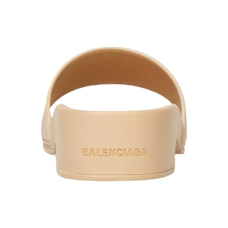 (WMNS) Balenciaga Pool Clogs 'Beige' Women's 707094W1S9H2020