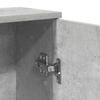 Bathroom Cabinet with Toilet Paper Holder Concrete Grey 39 X 22 X 90 Cm