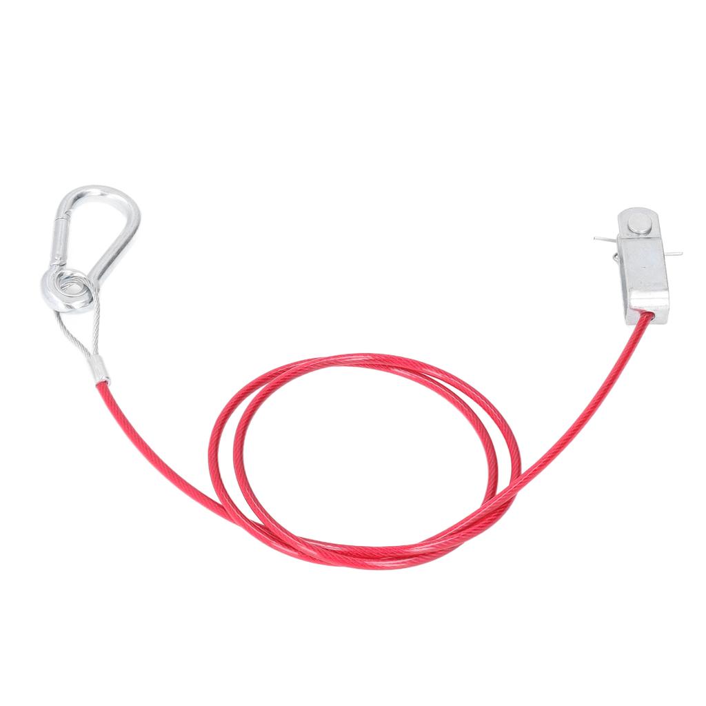 3.3ft Safety Break Cable Anti Drop Stainless Steel Trailer Breakaway Rope Universal for Cars