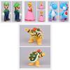 Super Mario Bros Luigi Bowser Princess Peach Plastic Action Figures For Collectors And Display Enthusiasts
