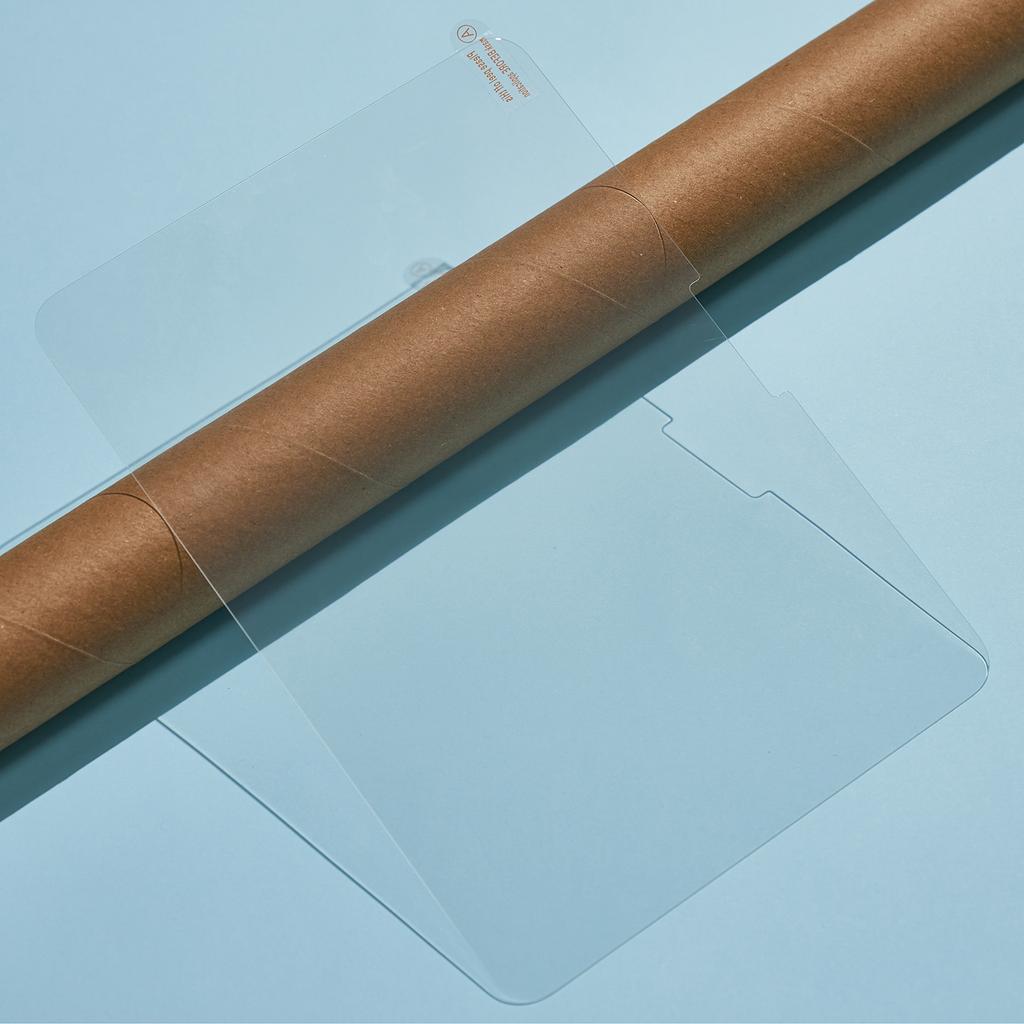Pentru iPad Pro 11 (2024) Folie de protecție ecran 0.3mm Margine curbată Acoperire electroplată Sticlă high aluminiu-siliciu Film pentru tabletă