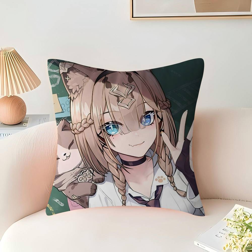 Pardofelis Honkai Impact Cushion Cover Decorative Pillow Sofa Home Decor Case Pillow Cases