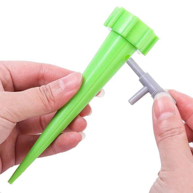 6/12/18/24/30pcs Auto Drip Irrigation Watering Device Self-Watering Dripper Kits Garden Household Flower Automatic Waterer Tool