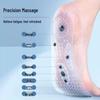 Pack of 8 Magnetic Massage Insoles, Soft PVC, Cuttable, Shock Absorbing, for Men & Women, Acupoint Foot Therapy