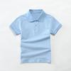 Children's School Uniforms: Boys' and Girls' Summer Polo Shirts, Short-Sleeved T-Shirts, Sizes 110-190