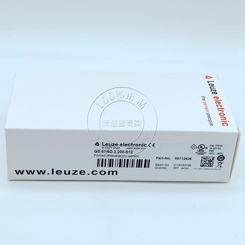 LEUZE label sensor GS 61 6D.2,200-S12 Special Sale