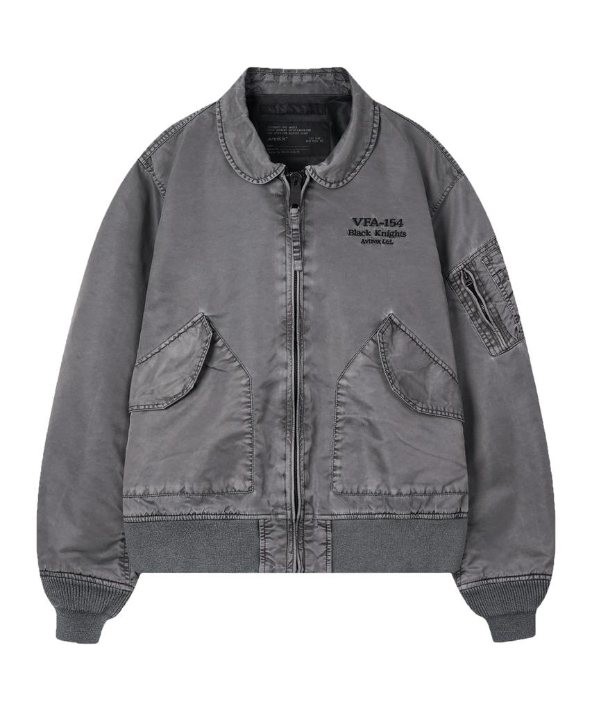 Avirex Fade Nylon Cwu-36P Jacket / 7836152002 Charcoal