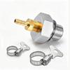LS Engine Oil Pump Primer Tool, M16x1.5 Pre-Lube Adapter | Brass Barb Purely for Secure Hose Connection. Eliminates Dry Starts On Chevy GM