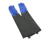 Long No Fleece Rubber Gloves for Chemical Civil Cold Oil PVC Rubber Rubber Long Work Waterproof Suitable for Temuless Media Car Wash Fleece [SUBETE]