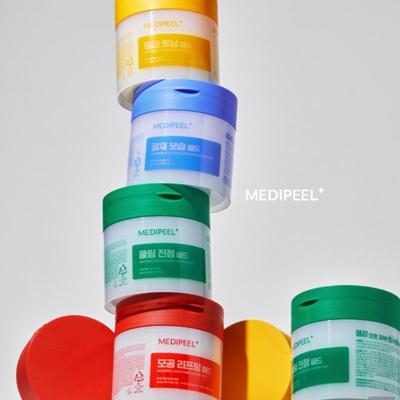 God-Value Pad 4 Typen 50 Pads, Nährend, Beruhigend, Feuchtigkeitsspendend, Hydratisierend, Koreanische Kosmetik, Kbeauty, Probe