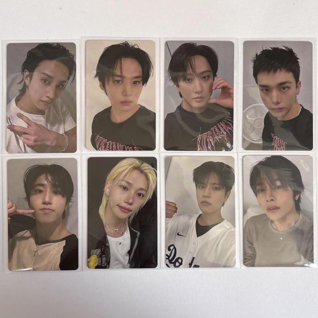 [USED] Stray Kids Karma HMV Bonus A Trading Card Set of 8