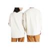 Timberland X CLOT Collaboration Casual Sports Embroidered Printed Geometric Pattern Crew Neck Long Sleeve T-Shirt Unisex Tops White A63MD-V04