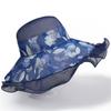 Hat women's summer thin cool hat new sunshade bucket hat outdoor big eaves foldable beach hat
