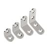Heavy Duty Stainless Steel Corner Brackets L Brackets Set Precisions Crafted L Brackets Set for Furniture Construct