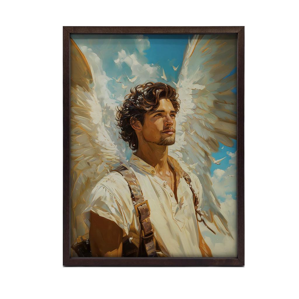 Affisch Lugnt Ängla Leende Affisch Lugnt Ängla Leende, 70X100 Cm, Utan Ram, Matt Papper 230 Gsm