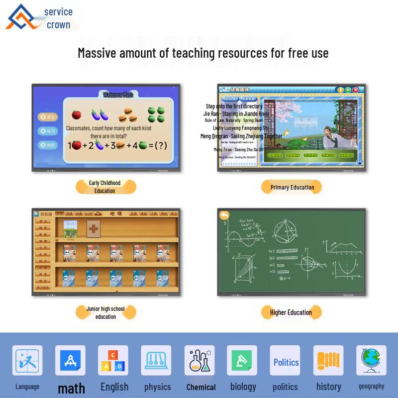 QINGUAN Smart Interactive Conference Flat Panel (CN version)