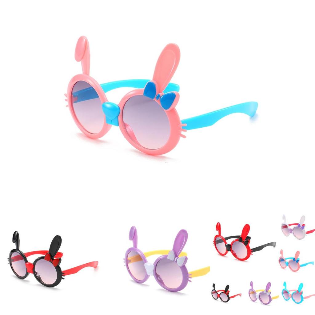 Stylish Rabbit-frame Sunglasses For Kids Perfect For Any Occasion