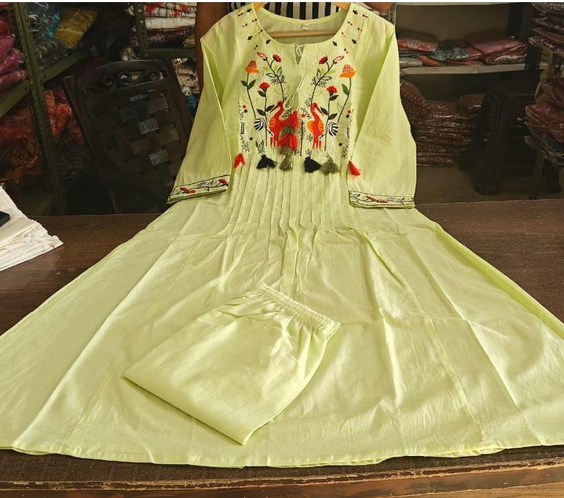 Damen Indisch Pakistanisch Salwar Kameez Kurti Bollywood Partykleidung Kurta Hosen Set Kleid