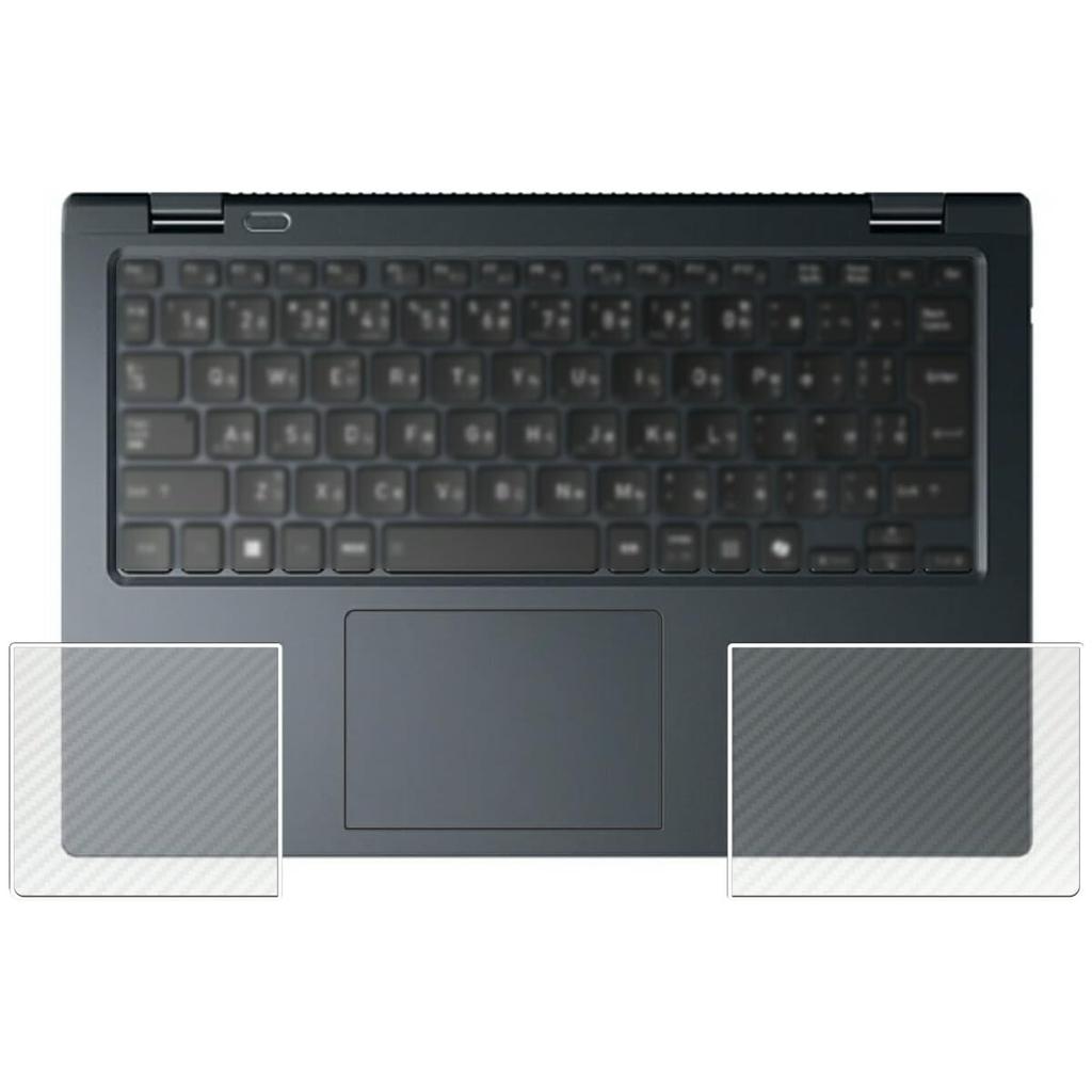 ClearView Carbon Fiber Palm Rest Protector for dynabook G Series G8/Y, G6/Y, GZ/HY (2024 Fall/Winter Models) - Made in Japan