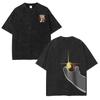 Camiseta Gráfica Dandadan Turbo Granny Anime Masculina Feminina Roupa Casual Camiseta Oversized Camiseta de Algodão Lavado Harajuku Camiseta Masculina