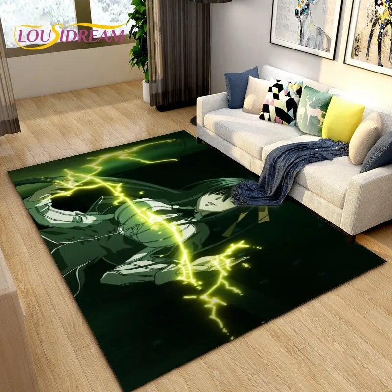 3D High School D×D Sexy Anime  Area Rug,Carpet Rug for Living Room Bedroom Sofa Doormat Decoration,kids Play Non-slip Floor Mat