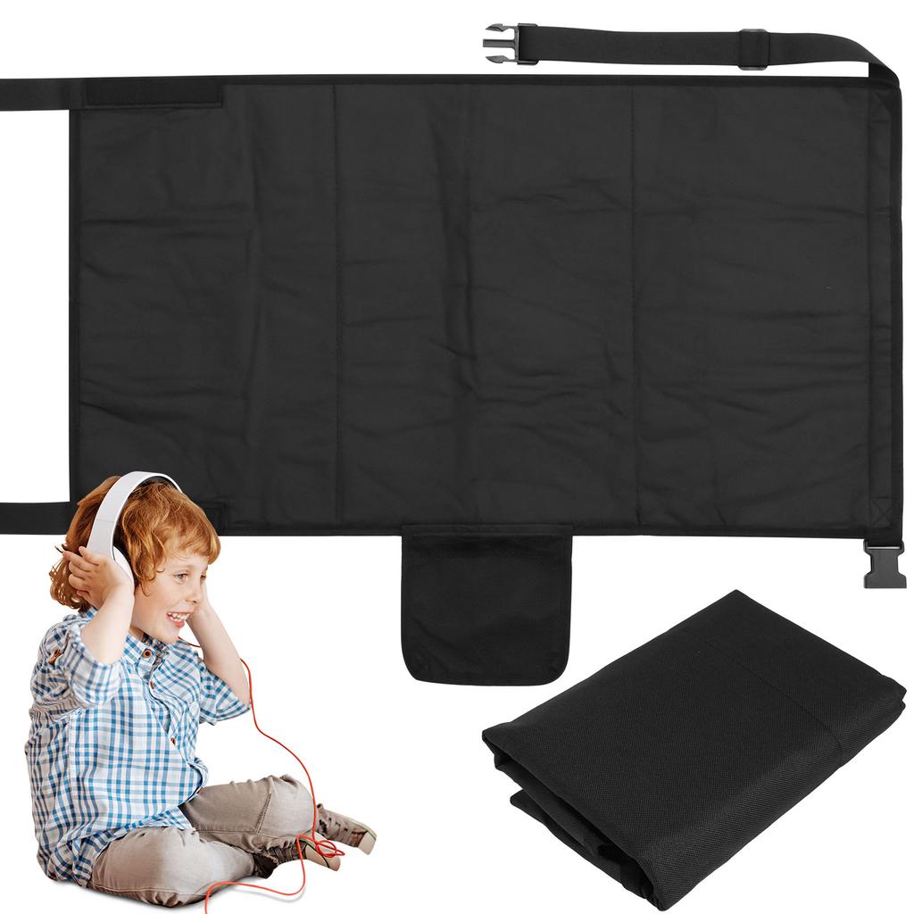 Extensor de Asiento de Avión para Niños Hamaca de Pies Plegable para Avión Cómoda Cama de Avión para Niños Pequeños Esenciales de Viaje Reposapiés para Niños