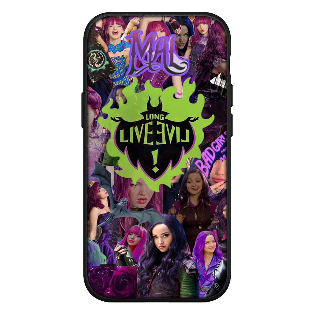 for Samsung Galaxy S24 S23 iPhone 16 15 14 Xiaomi Redmi Note 13 12 11 10 8 Plus 9 Pro Max X XR A16 A06Phone Case Anime Descendants OPPO Huawei Cover