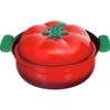 Mini Panela de Mesa, 19cm, Tomate, para 1-2 Pessoas, Compatível com Indução, Gás, Sem PFOA, Revestimento de Fluoroplástico, Vegepo RB-3286