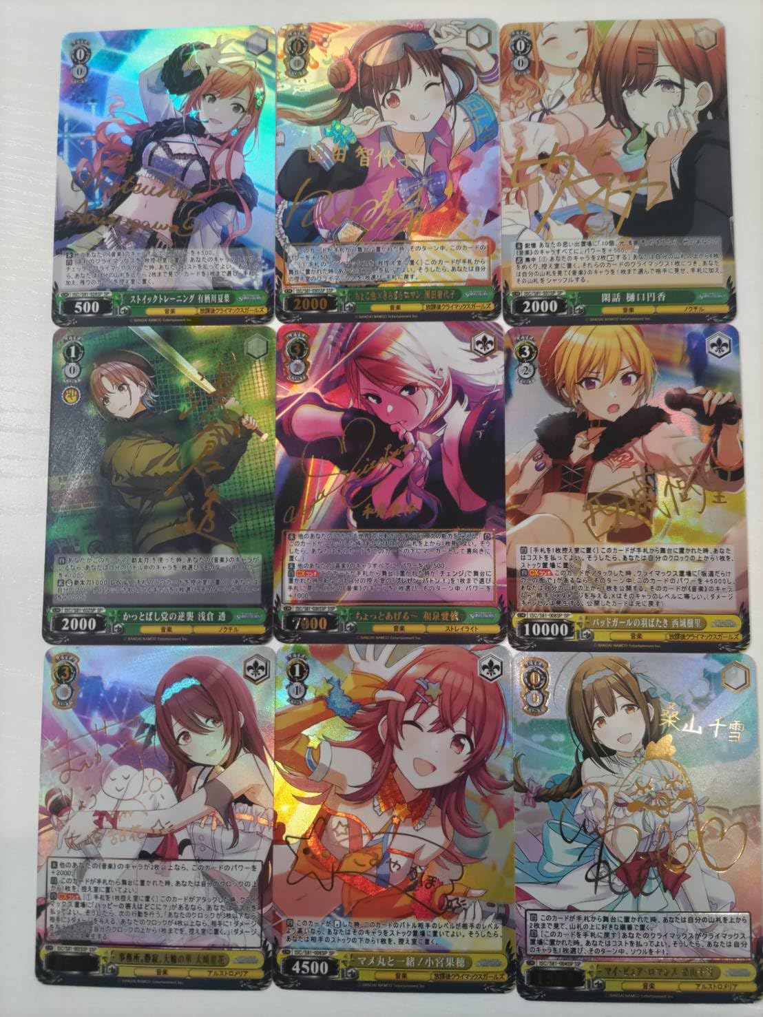 

9. Weiss Schwarz THE IDOLM@STER Shiny Colors Карта ACG [Параллельный импорт]