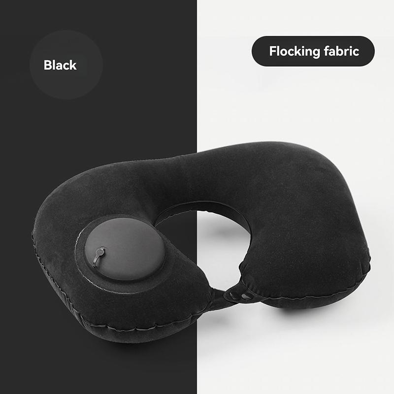 2025 New Inflatable Pillow Travel Portable Neck Protection Pillow Press Inflatable U-shaped Pillow Travel Storage Neck Pillow