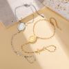 Dawapara Virgin Mary Hand Chain Cross Bracelet Religious Christian Jewelry Christmas Gift Stainless Steel
