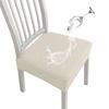 Universal Waterproof Elastic Dining Chair Cover Removable Washable Seat Protector for Home Kitchen Living Room