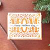 Mom Flower Cutting Dies for Photo Scrapbooking Card Making Decorations Embossing Stencils Carbon Steel Die Cuts