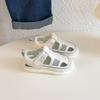 Boys sandals thin 2025 new summer children's toddler shoes mesh breathable boys sports double mesh shoes bag head
