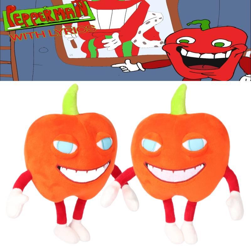 Pepperman Plush Toy From Pizza Tower Game